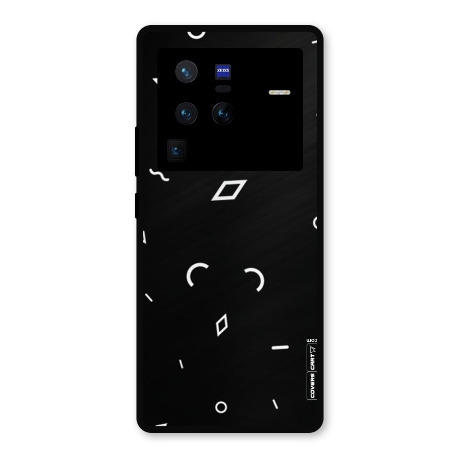 Minimal Shapes Metal Back Case for Vivo X80 Pro