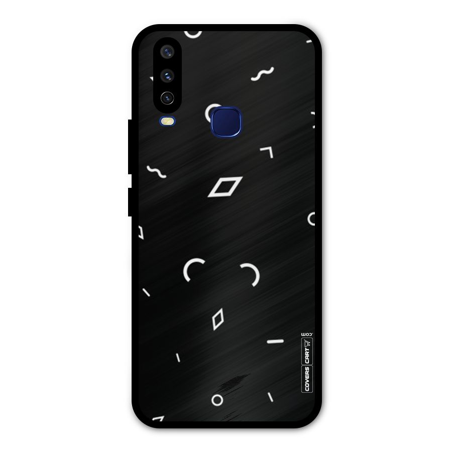 Minimal Shapes Metal Back Case for Vivo Y15