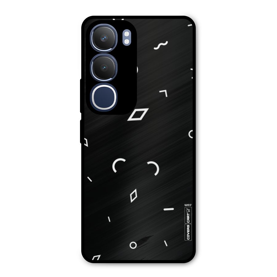 Minimal Shapes Metal Back Case for Vivo Y29
