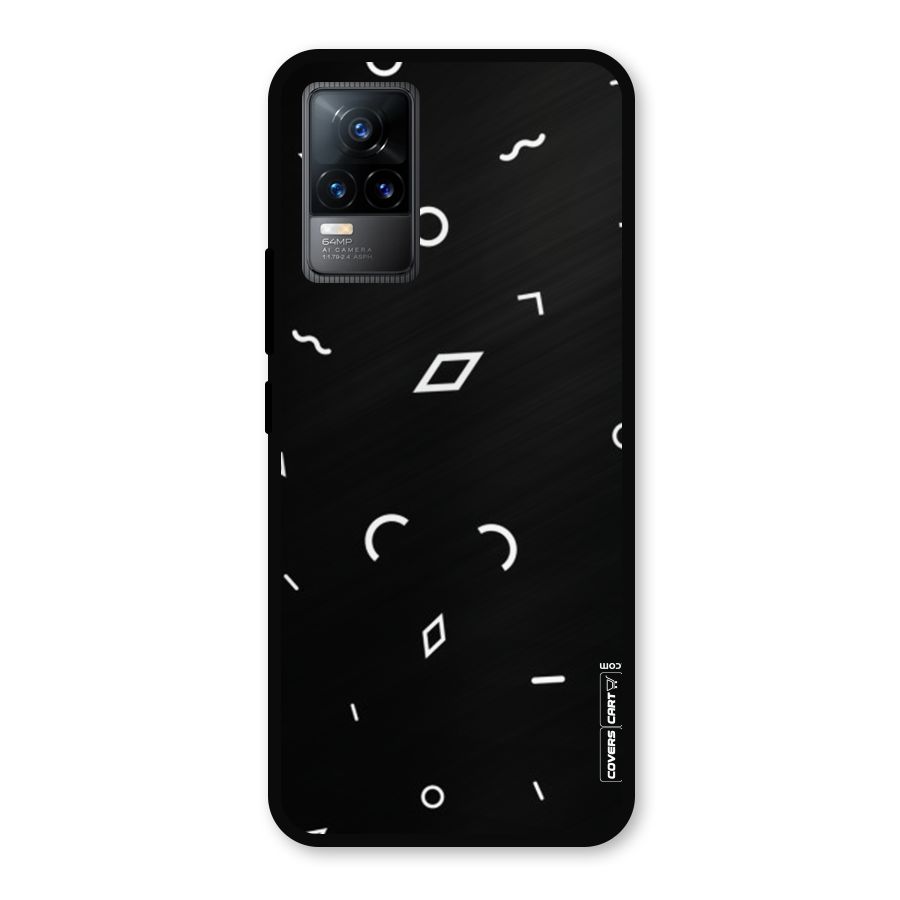 Minimal Shapes Metal Back Case for Vivo Y73
