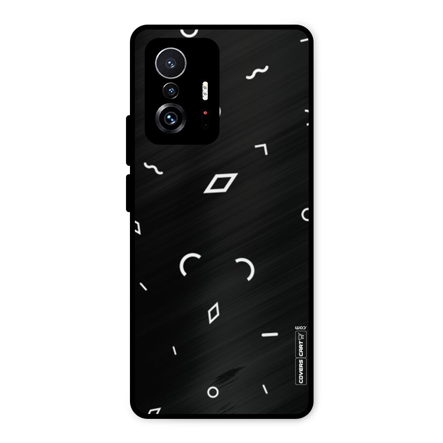 Minimal Shapes Metal Back Case for Xiaomi 11T Pro