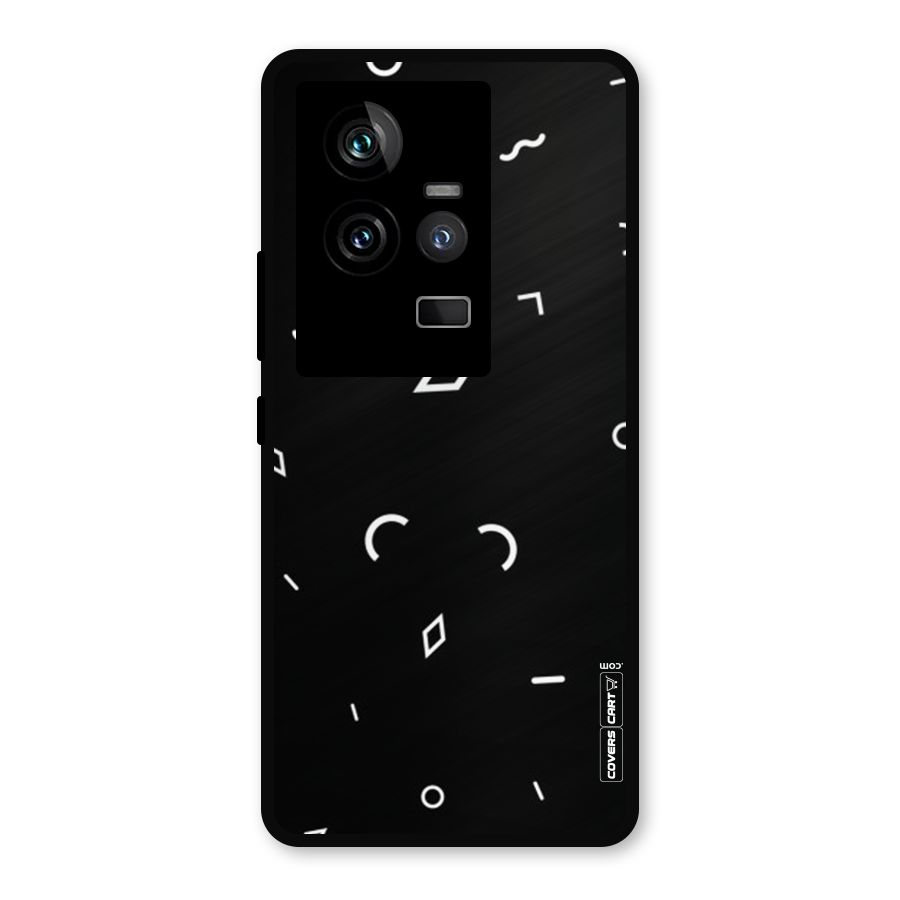 Minimal Shapes Metal Back Case for iQOO 11 5G