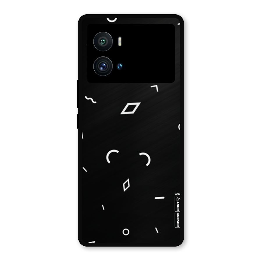 Minimal Shapes Metal Back Case for iQOO 9 Pro