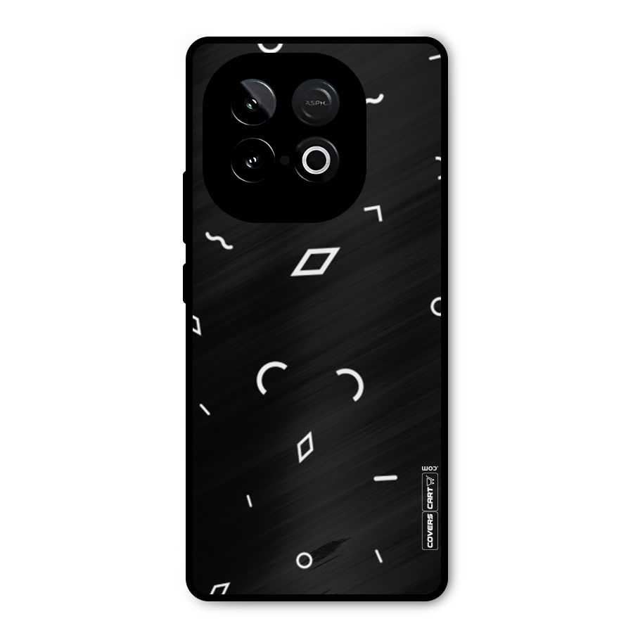 Minimal Shapes Metal Back Case for iQOO Neo 10