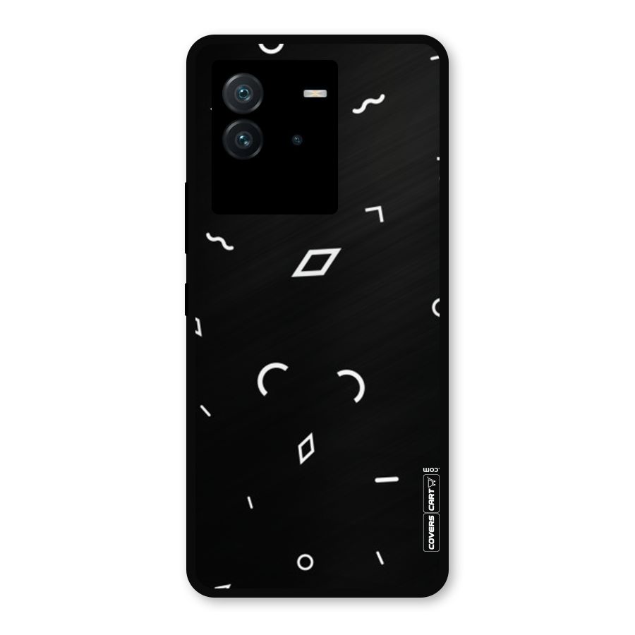Minimal Shapes Metal Back Case for iQOO Neo 6 5G