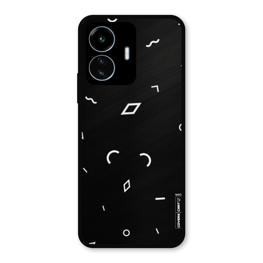 Minimal Shapes Metal Back Case for vivo iQOO Z6 Lite 5G