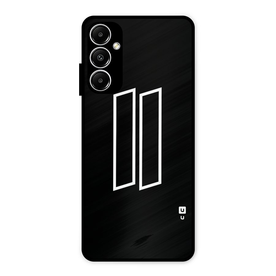 Minimal Slant Rectangles Metal Back Case for Galaxy A05s