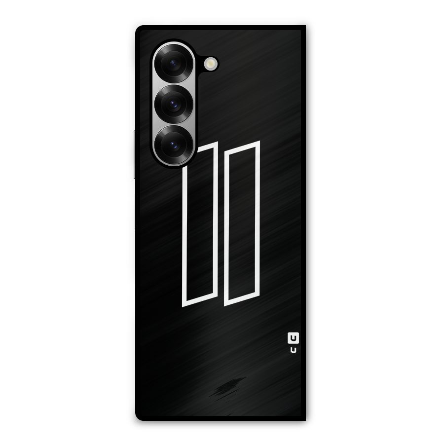 Minimal Slant Rectangles Metal Back Case for Galaxy Z Fold6