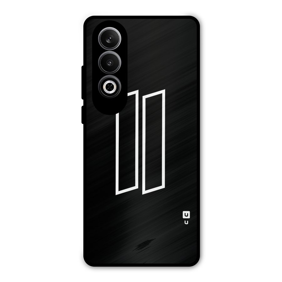 Minimal Slant Rectangles Metal Back Case for OnePlus Nord CE4