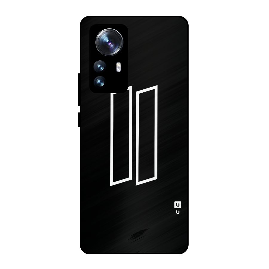 Minimal Slant Rectangles Metal Back Case for Xiaomi 12 Pro
