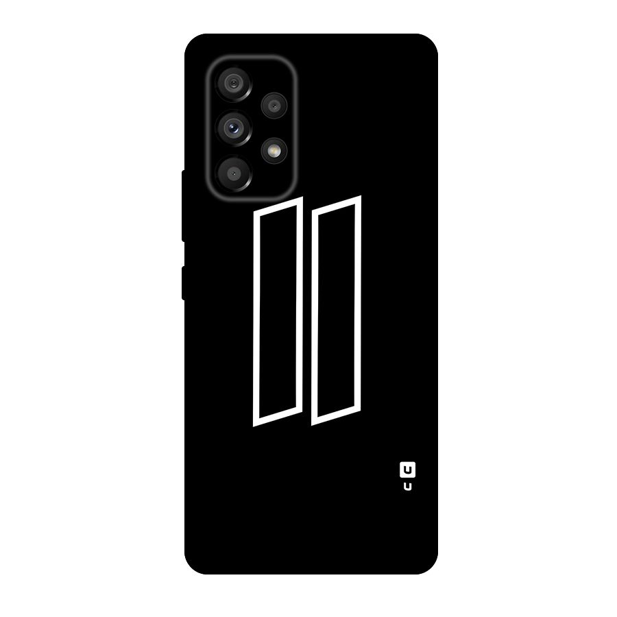 Minimal Slant Rectangles Original Polycarbonate Back Case for Galaxy A53 5G