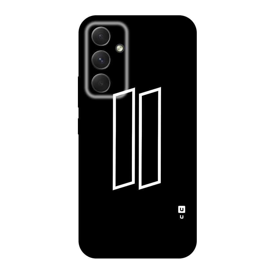 Minimal Slant Rectangles Original Polycarbonate Back Case for Galaxy A54