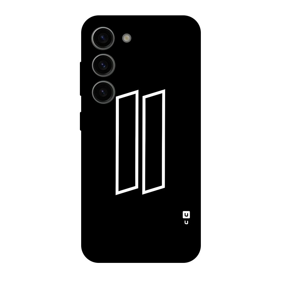Minimal Slant Rectangles Original Polycarbonate Back Case for Galaxy S23