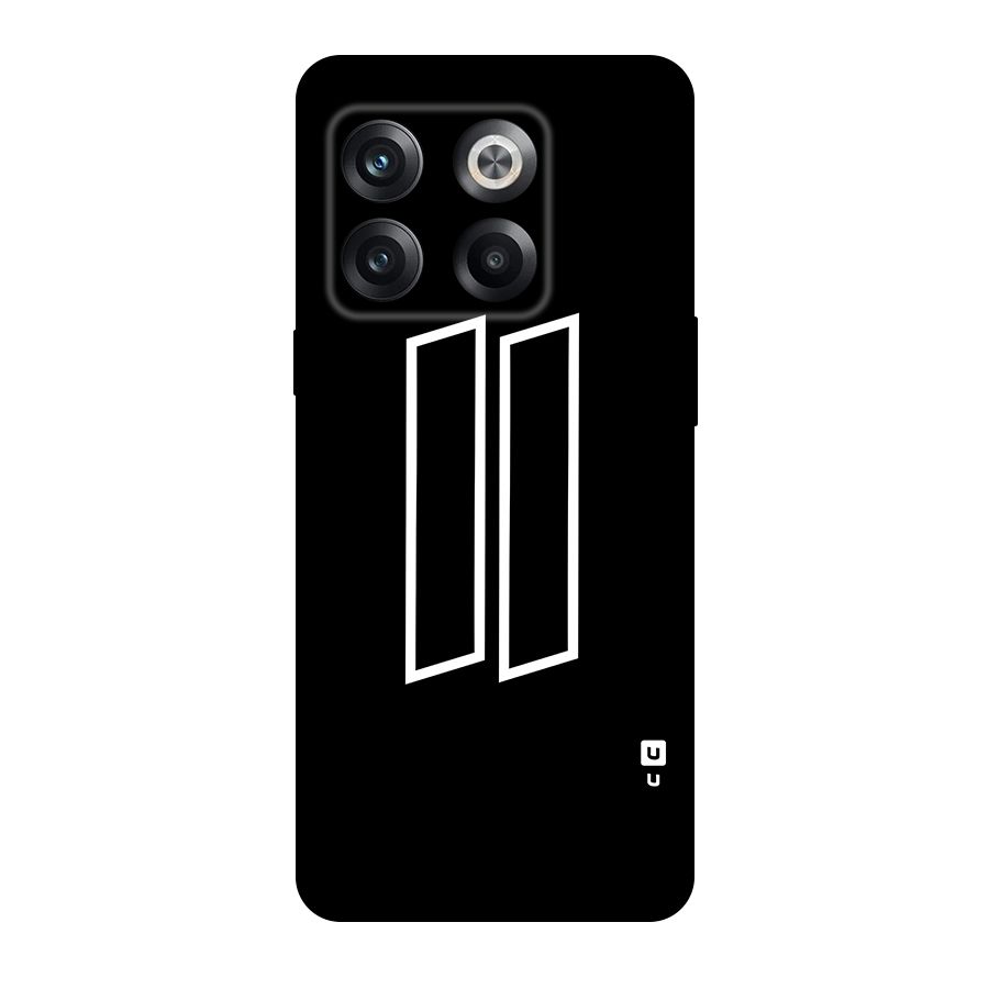 Minimal Slant Rectangles Original Polycarbonate Back Case for OnePlus 10T
