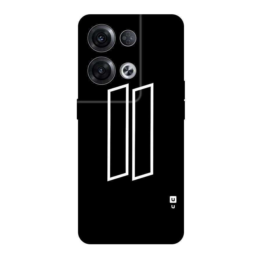 Minimal Slant Rectangles Original Polycarbonate Back Case for Oppo Reno8 Pro 5G