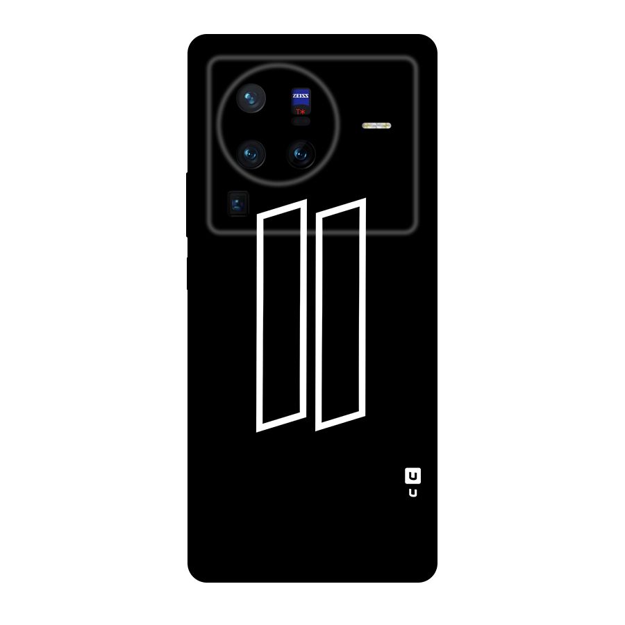 Minimal Slant Rectangles Original Polycarbonate Back Case for Vivo X80