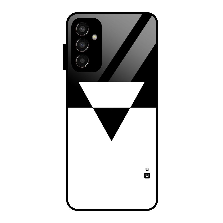Minimal Triangle Glass Back Case for Galaxy F13
