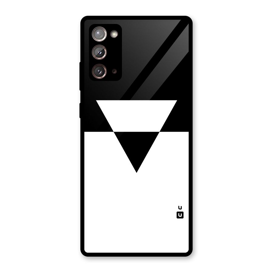 Minimal Triangle Glass Back Case for Galaxy Note 20