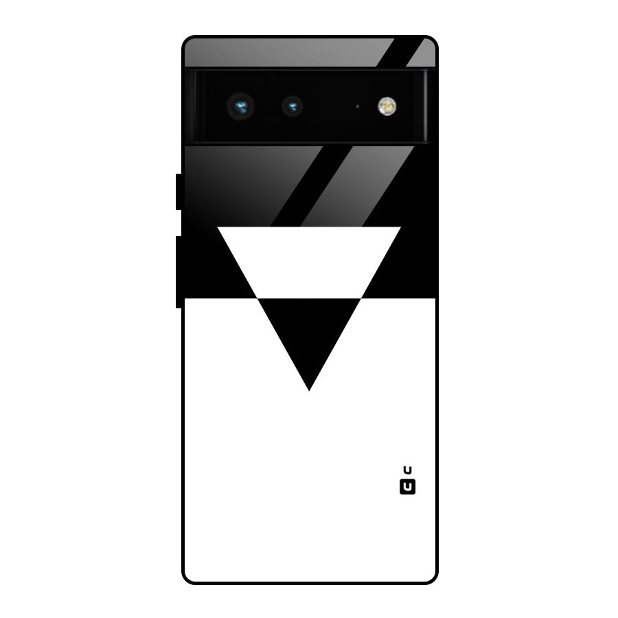 Minimal Triangle Glass Back Case for Google Pixel 6