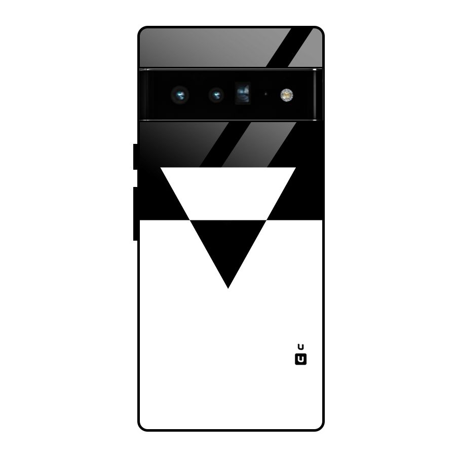 Minimal Triangle Glass Back Case for Google Pixel 6 Pro