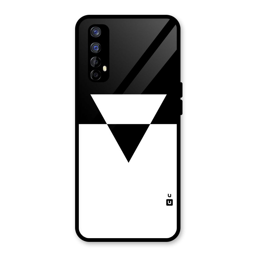 Minimal Triangle Glass Back Case for Realme Narzo 20 Pro