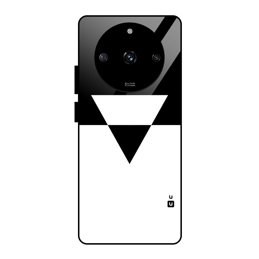 Minimal Triangle Glass Back Case for Realme Narzo 60 5G