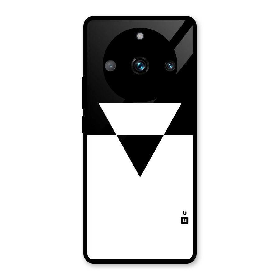 Minimal Triangle Glass Back Case for Realme Narzo 60 Pro