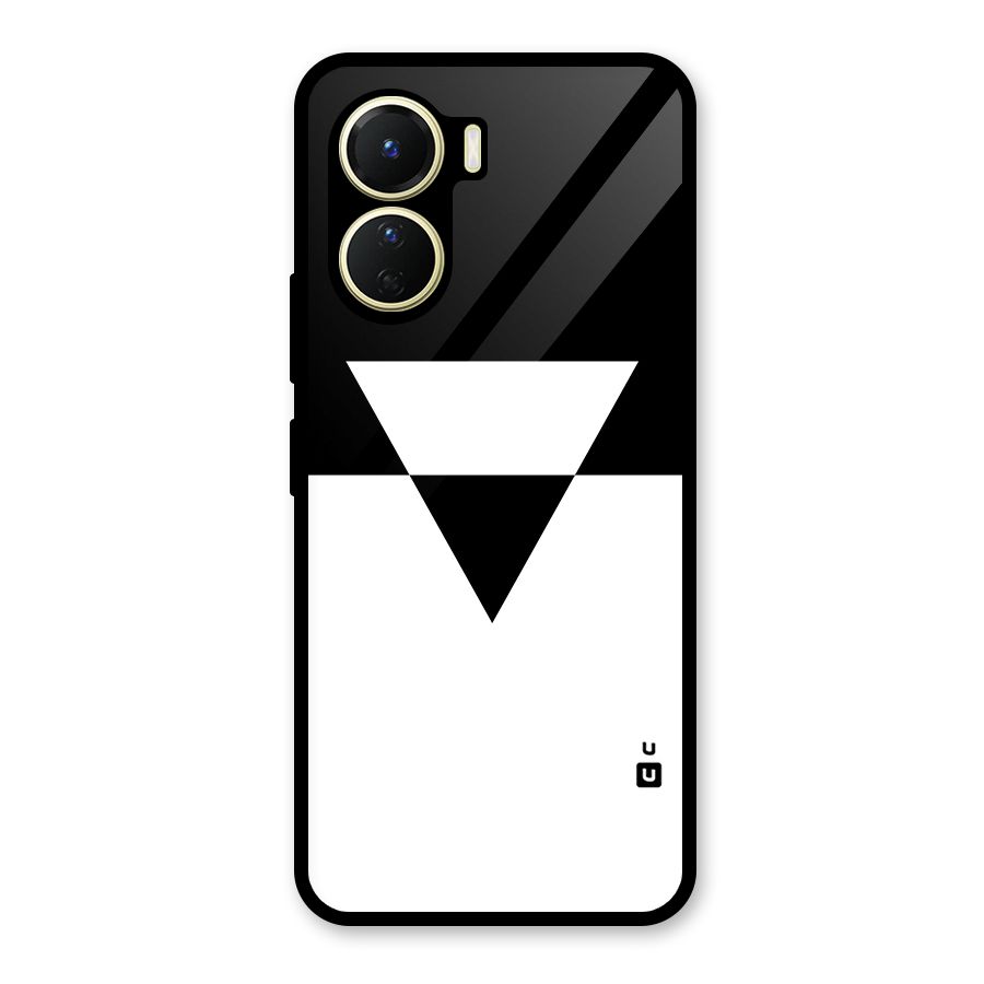 Minimal Triangle Glass Back Case for Vivo Y56