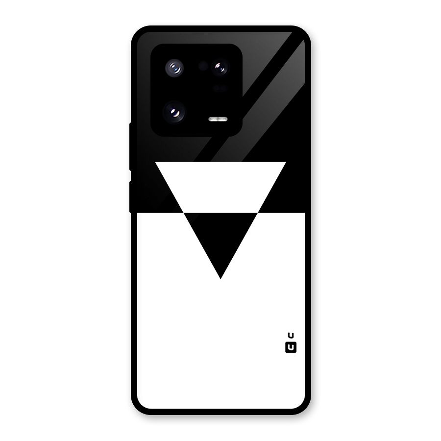 Minimal Triangle Glass Back Case for Xiaomi 13 Pro