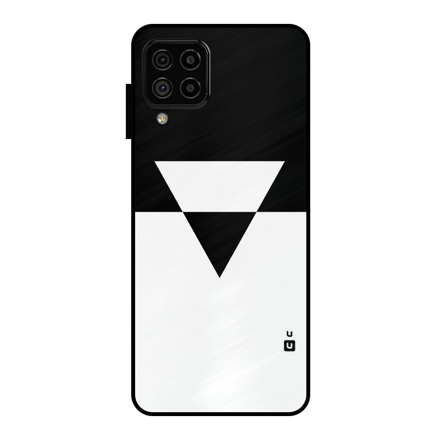 Minimal Triangle Metal Back Case for Galaxy A22 4G