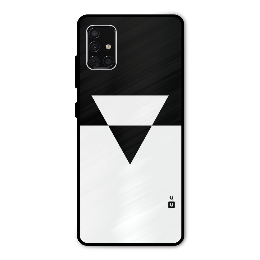 Minimal Triangle Metal Back Case for Galaxy A51