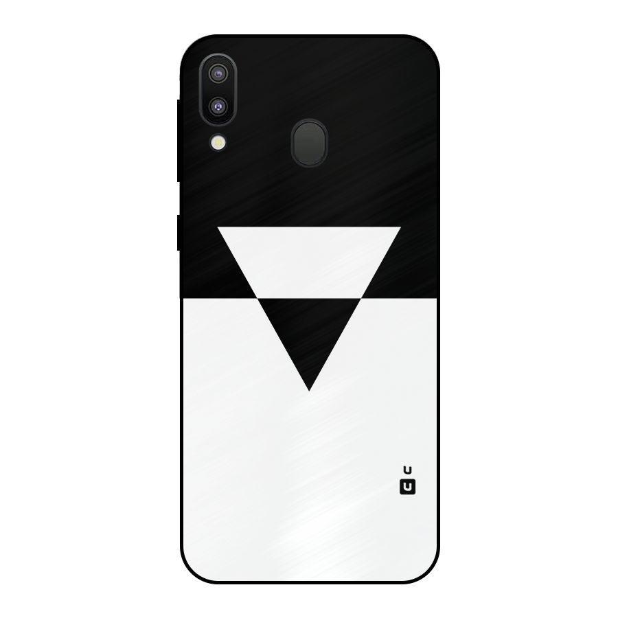 Minimal Triangle Metal Back Case for Galaxy M20