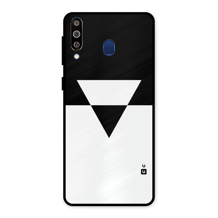 Minimal Triangle Metal Back Case for Galaxy M30