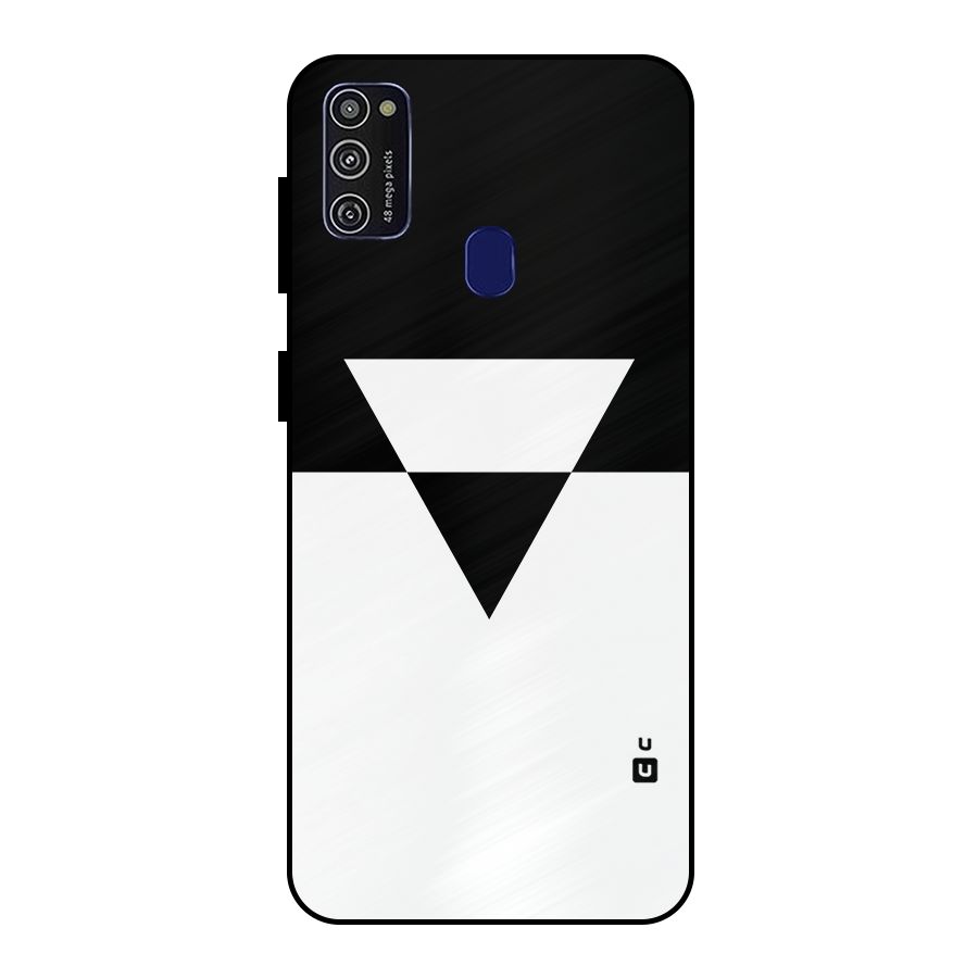 Minimal Triangle Metal Back Case for Galaxy M30s