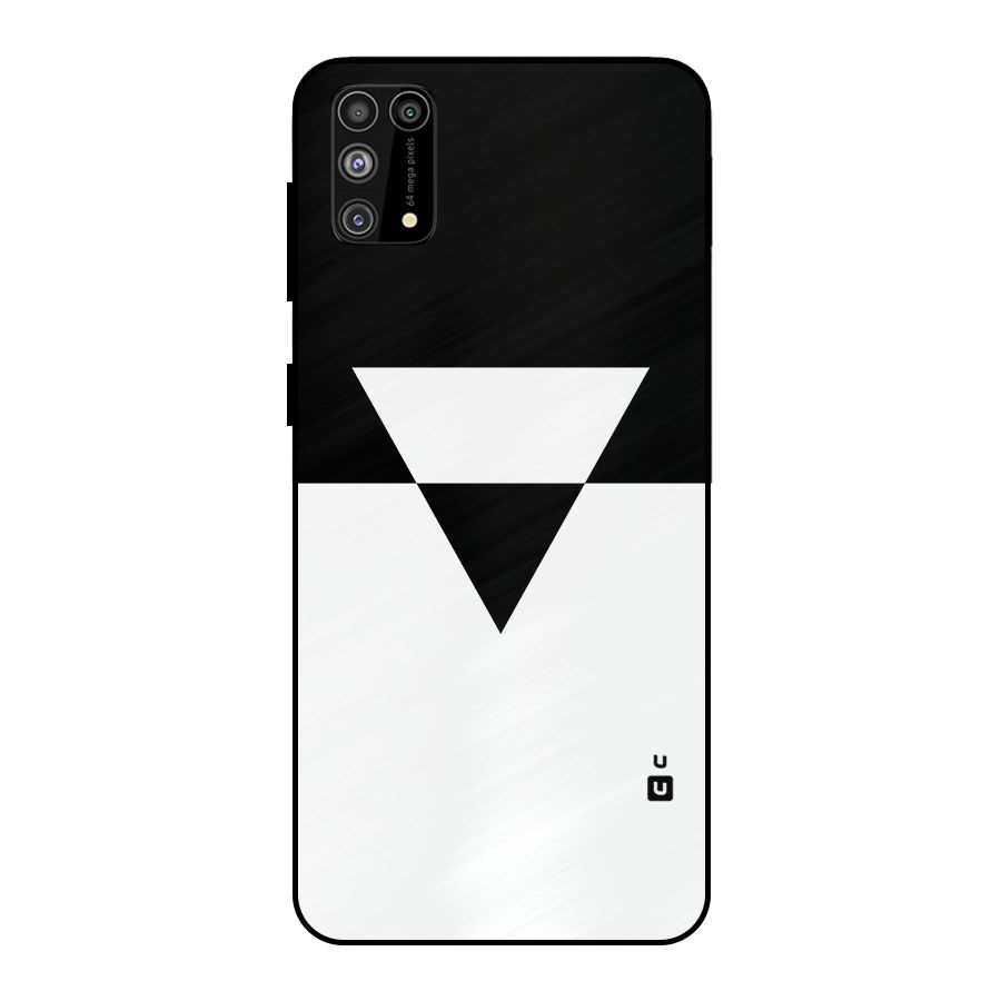 Minimal Triangle Metal Back Case for Galaxy M31