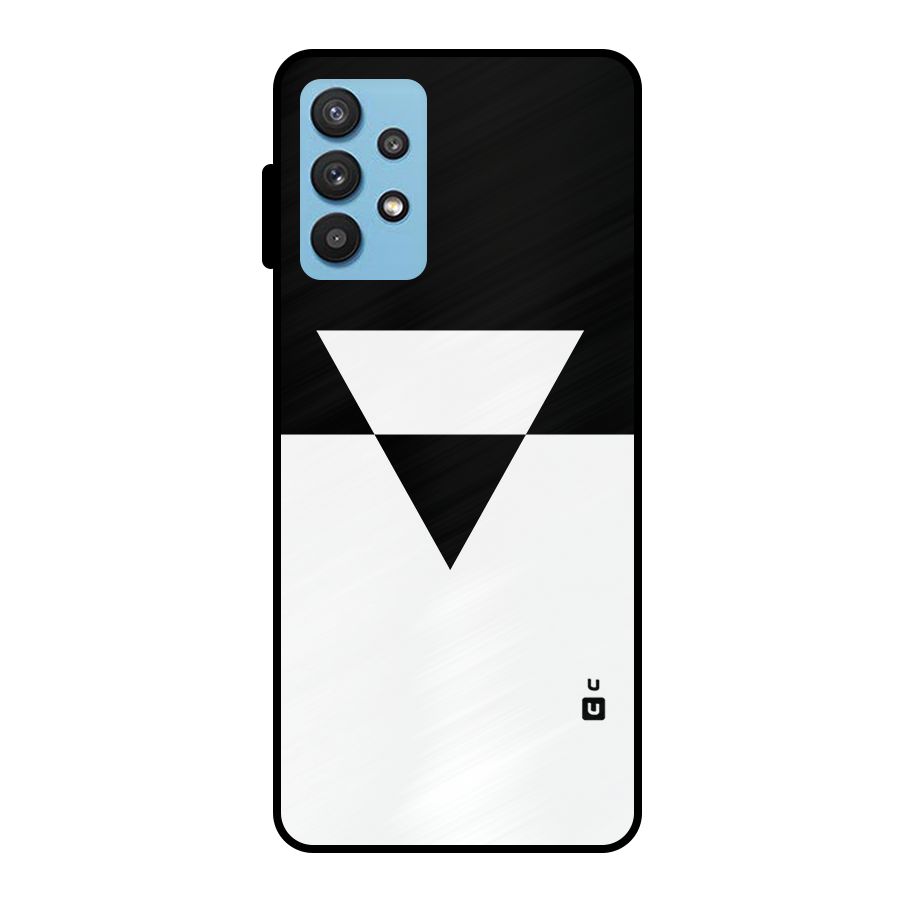 Minimal Triangle Metal Back Case for Galaxy M32 5G