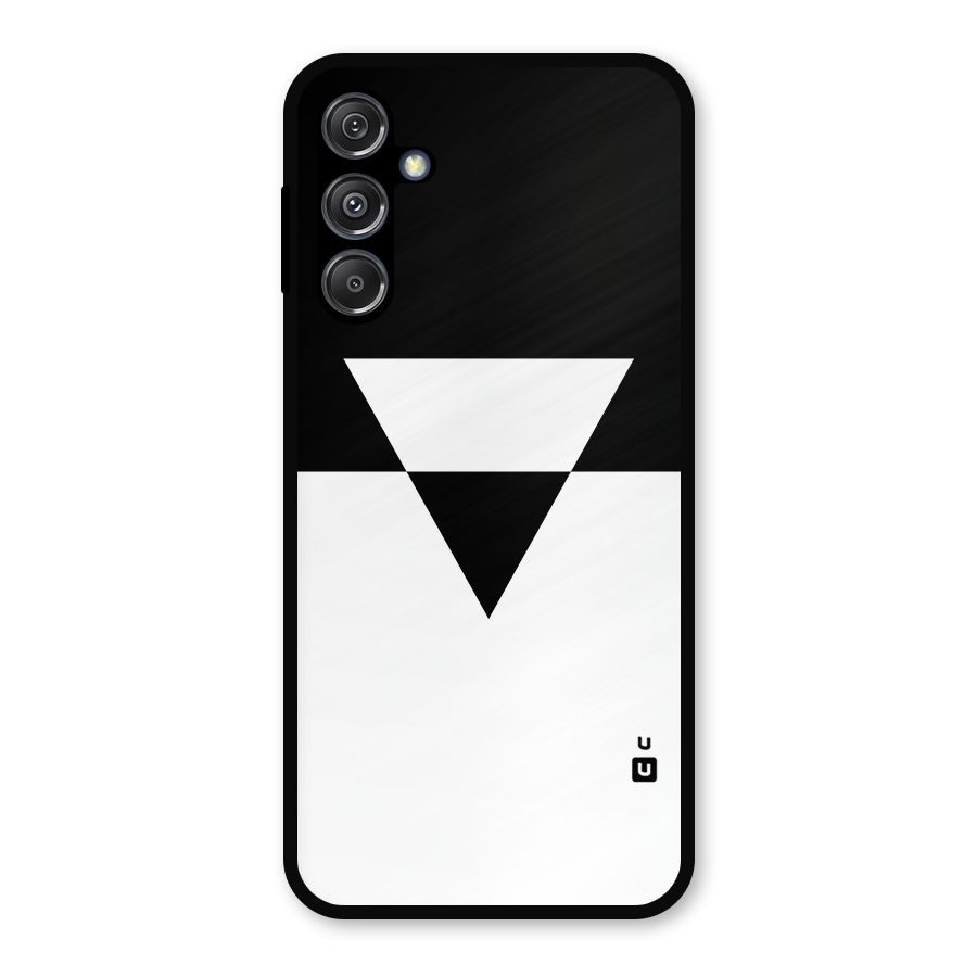 Minimal Triangle Metal Back Case for Galaxy M34 5G