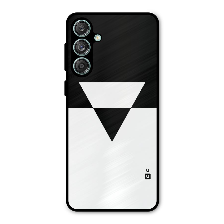 Minimal Triangle Metal Back Case for Galaxy M55 5G
