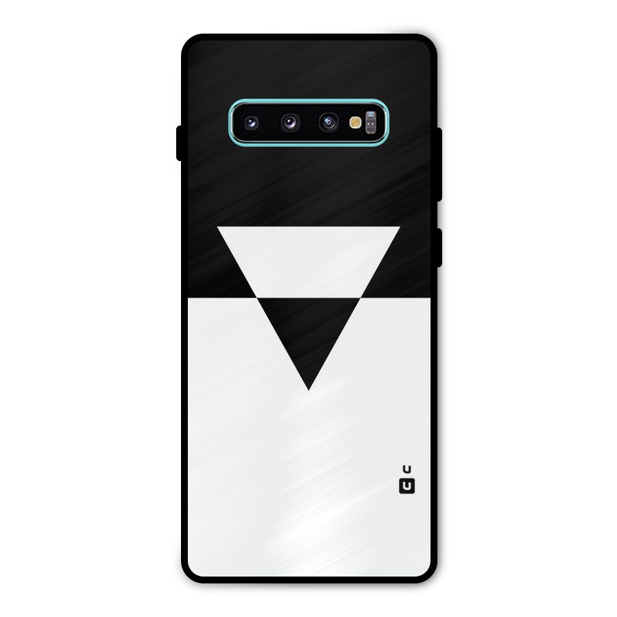 Minimal Triangle Metal Back Case for Galaxy S10 Plus