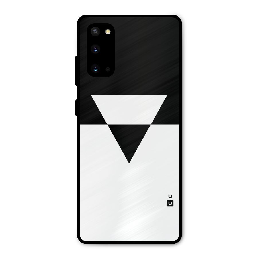 Minimal Triangle Metal Back Case for Galaxy S20
