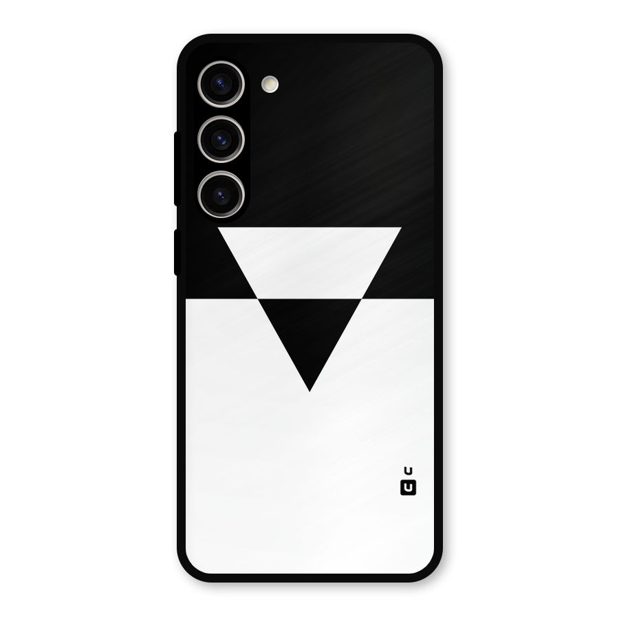 Minimal Triangle Metal Back Case for Galaxy S23 Plus