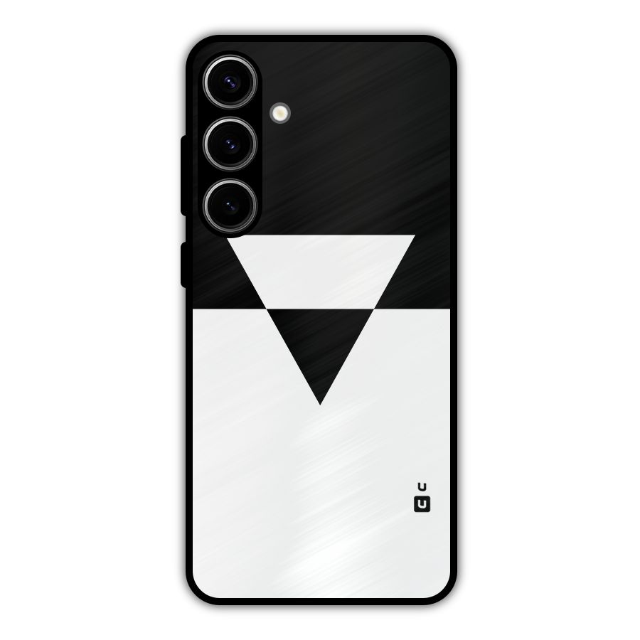 Minimal Triangle Metal Back Case for Galaxy S24 Plus