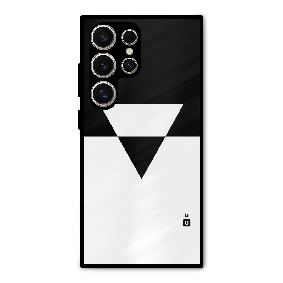 Minimal Triangle Metal Back Case for Galaxy S24 Ultra