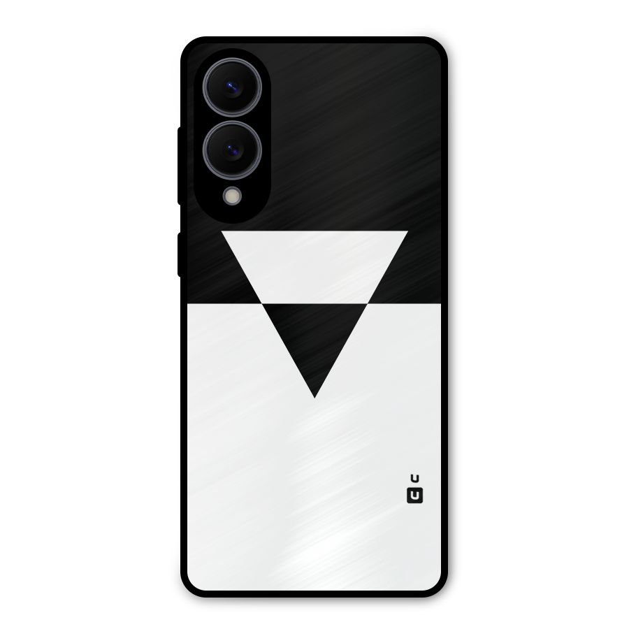 Minimal Triangle Metal Back Case for Galaxy S25 Edge
