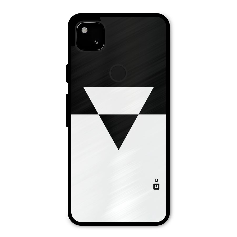 Minimal Triangle Metal Back Case for Google Pixel 4a
