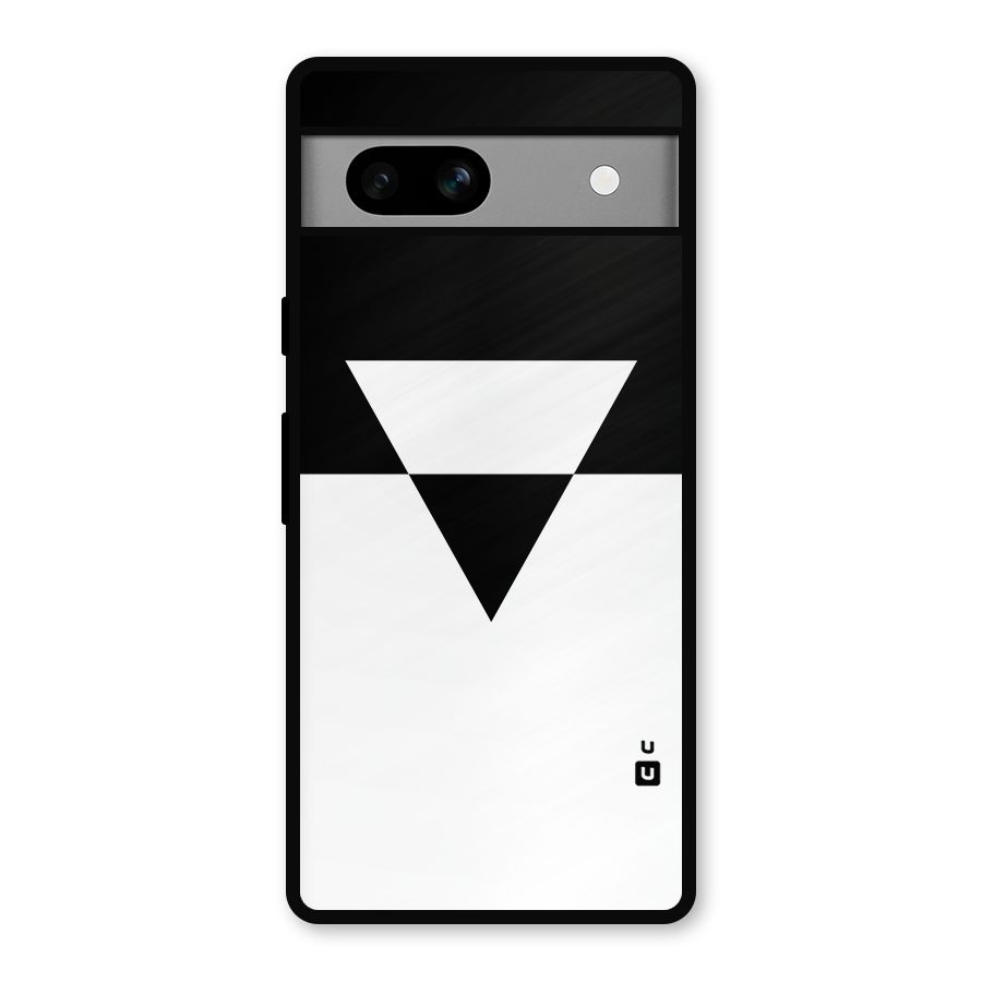 Minimal Triangle Metal Back Case for Google Pixel 7a