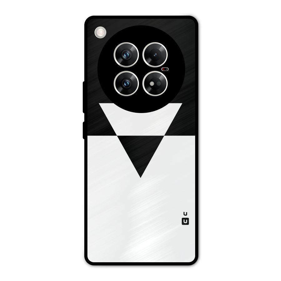 Minimal Triangle Metal Back Case for Infinix Zero 40 5G