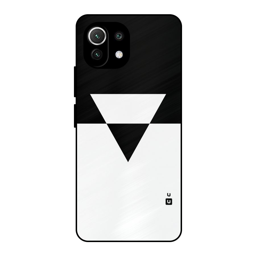 Minimal Triangle Metal Back Case for Mi 11 Lite