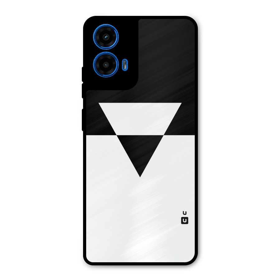 Minimal Triangle Metal Back Case for Moto G45