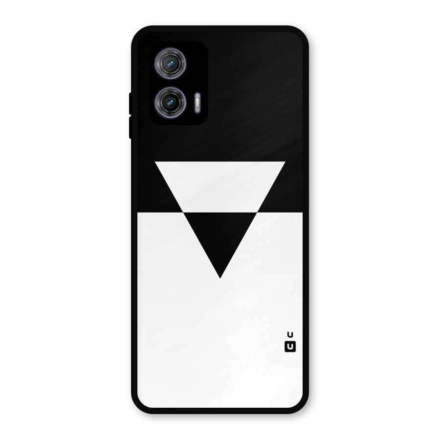 Minimal Triangle Metal Back Case for Moto G73